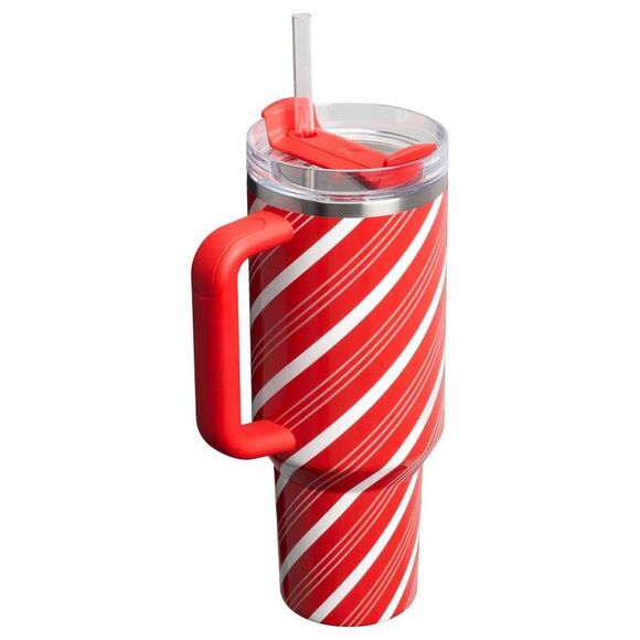 Open Box - Stanley -  40 oz Stainless Steel H2.0 Flow Candy Cane Twist - Picture 2 of 3